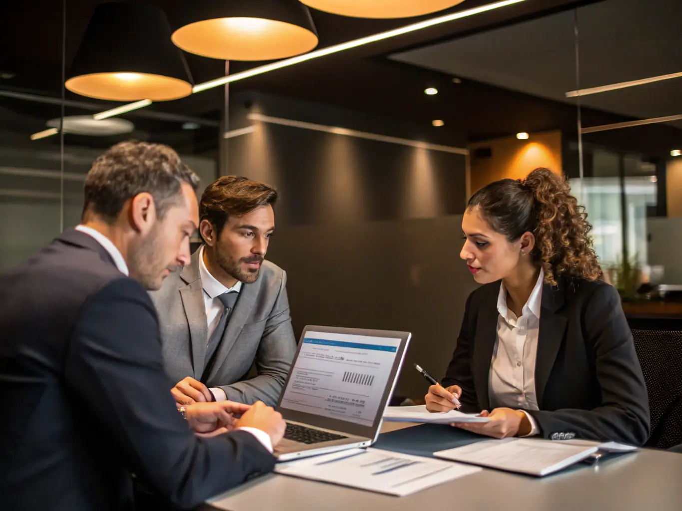 An image depicting a team of iTransfluence consultants collaborating with a client, illustrating the personalized guidance and support provided throughout the digital transformation journey.